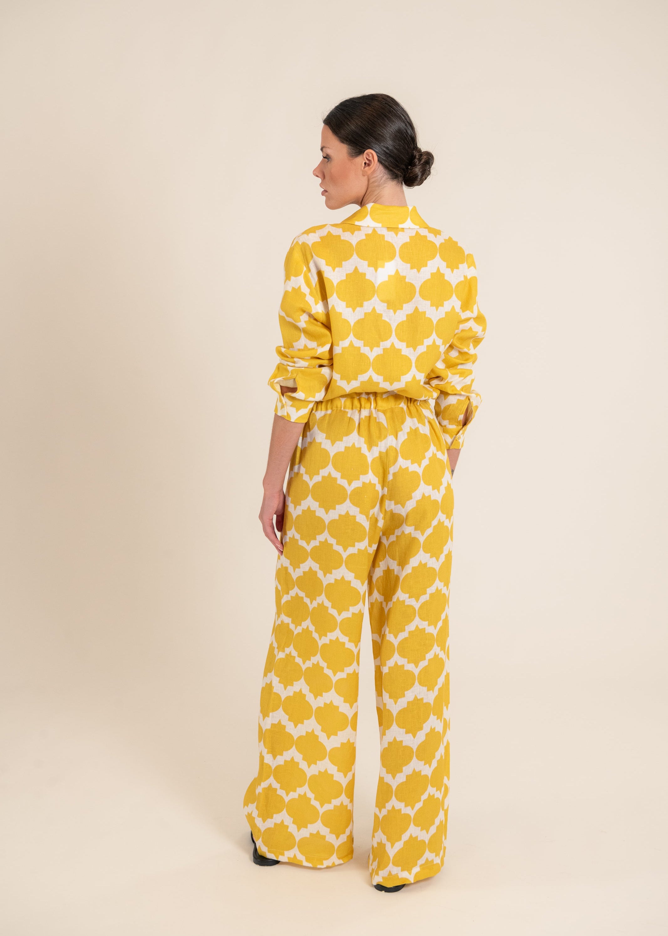 Aster Rombus Yellow Jumpsuit