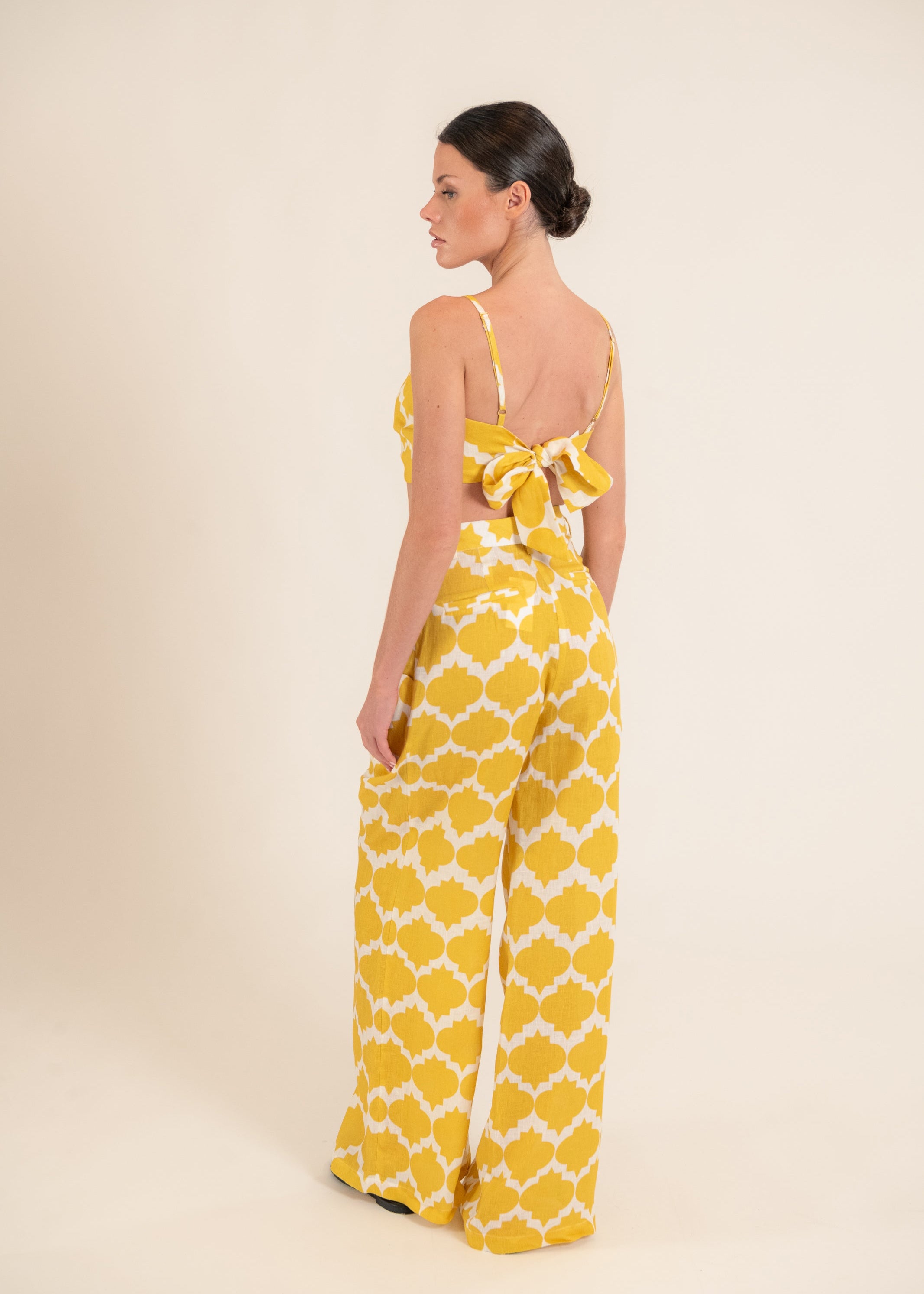 Alexa Rombus Yellow Pants