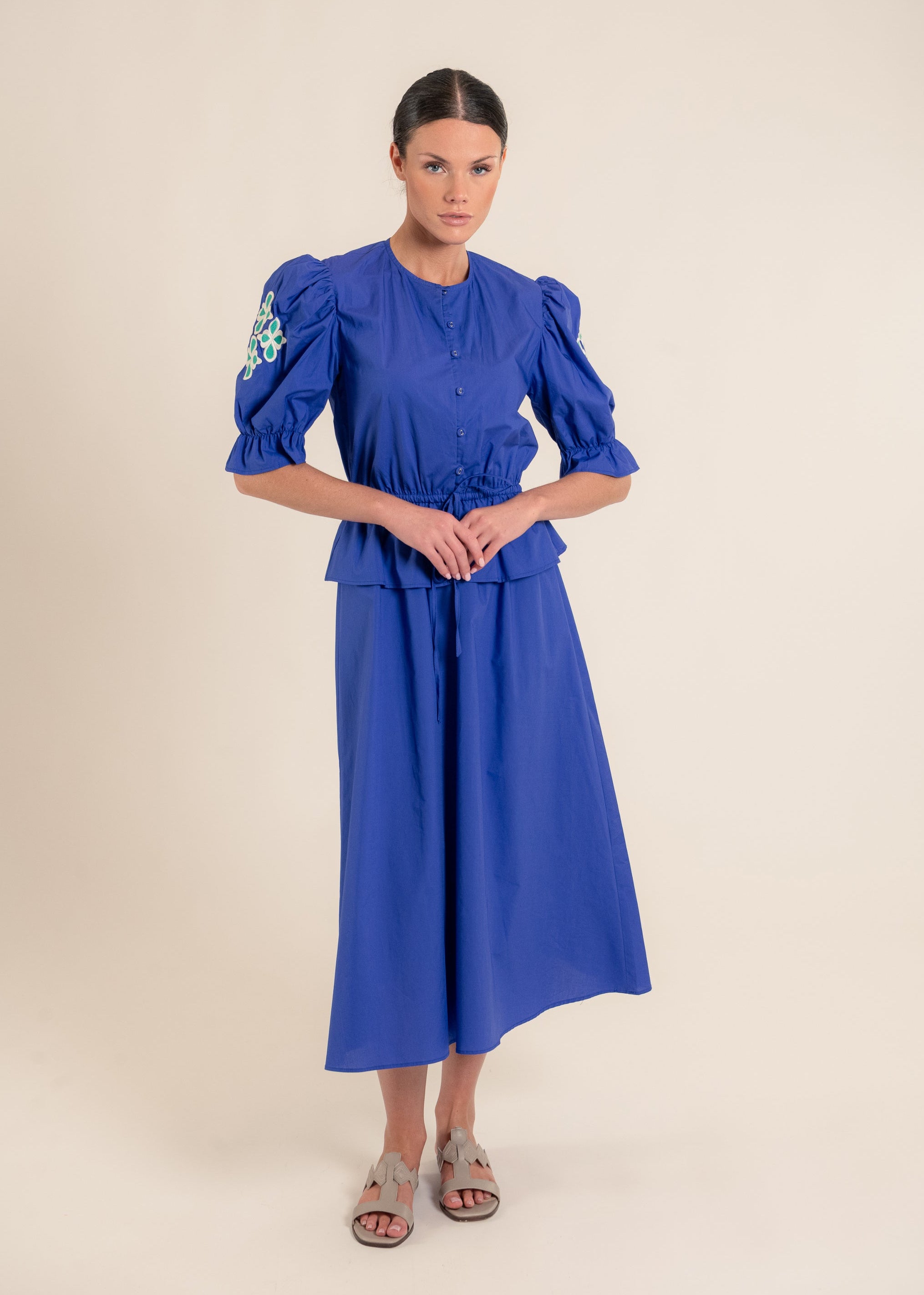 Milena Intense Blue Dress