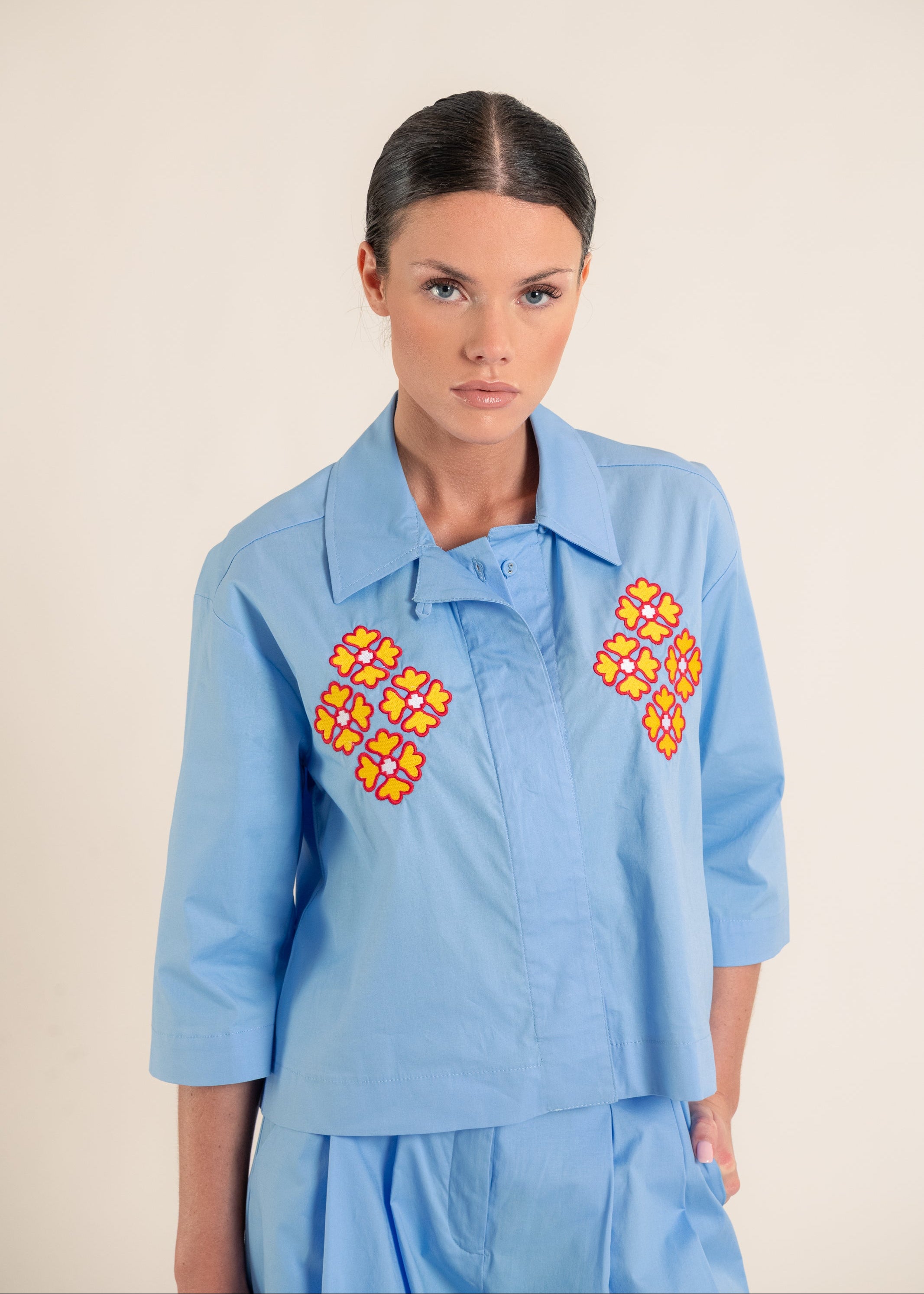 Estacio Ciel Embroidered Shirt