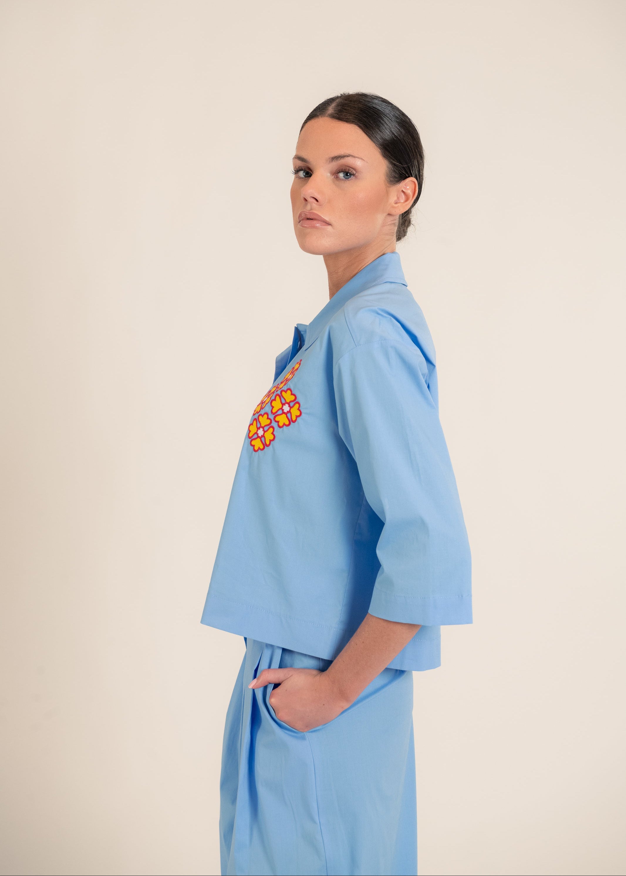 Estacio Ciel Embroidered Shirt