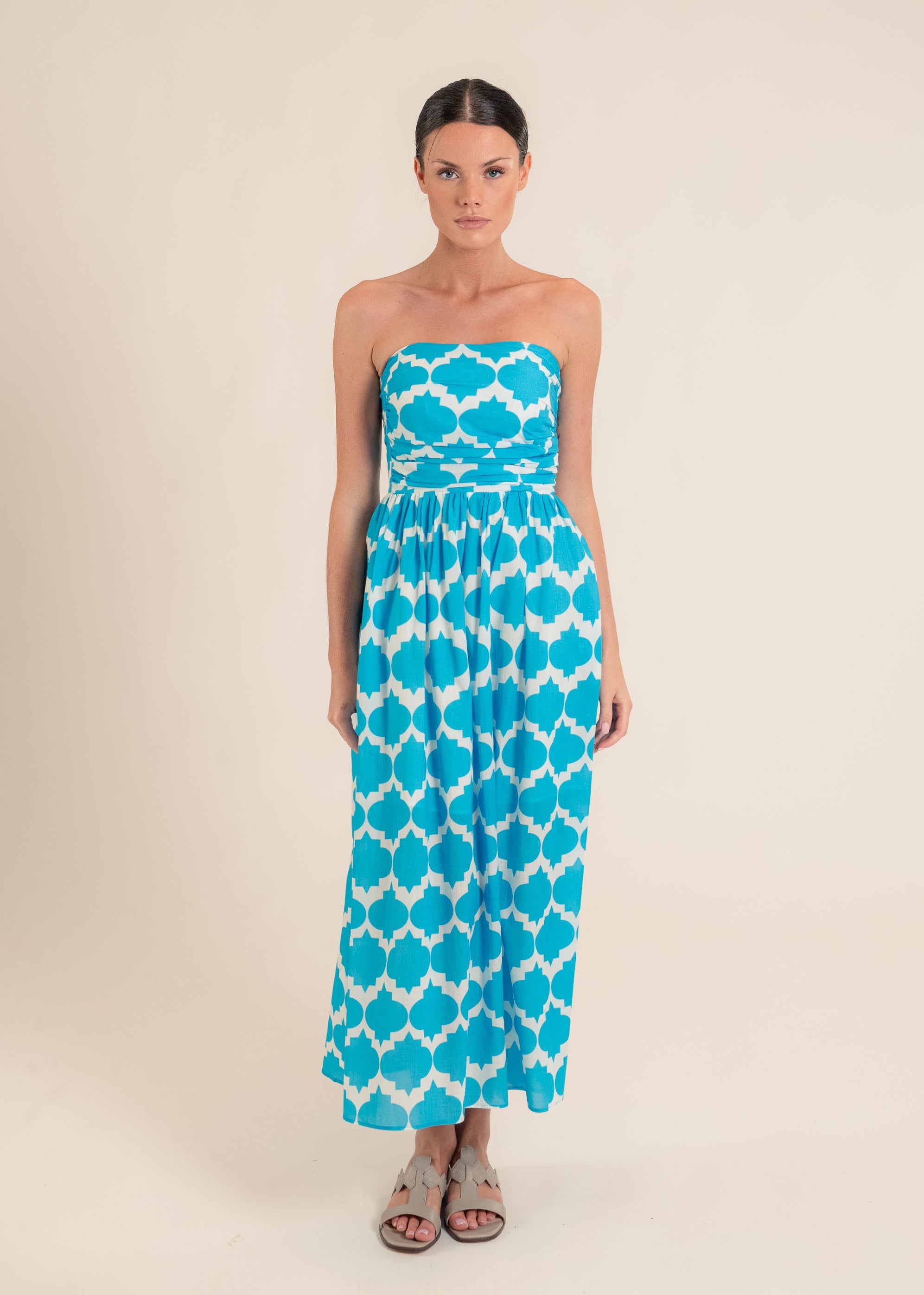 Milli Rombus Sky Blue Dress