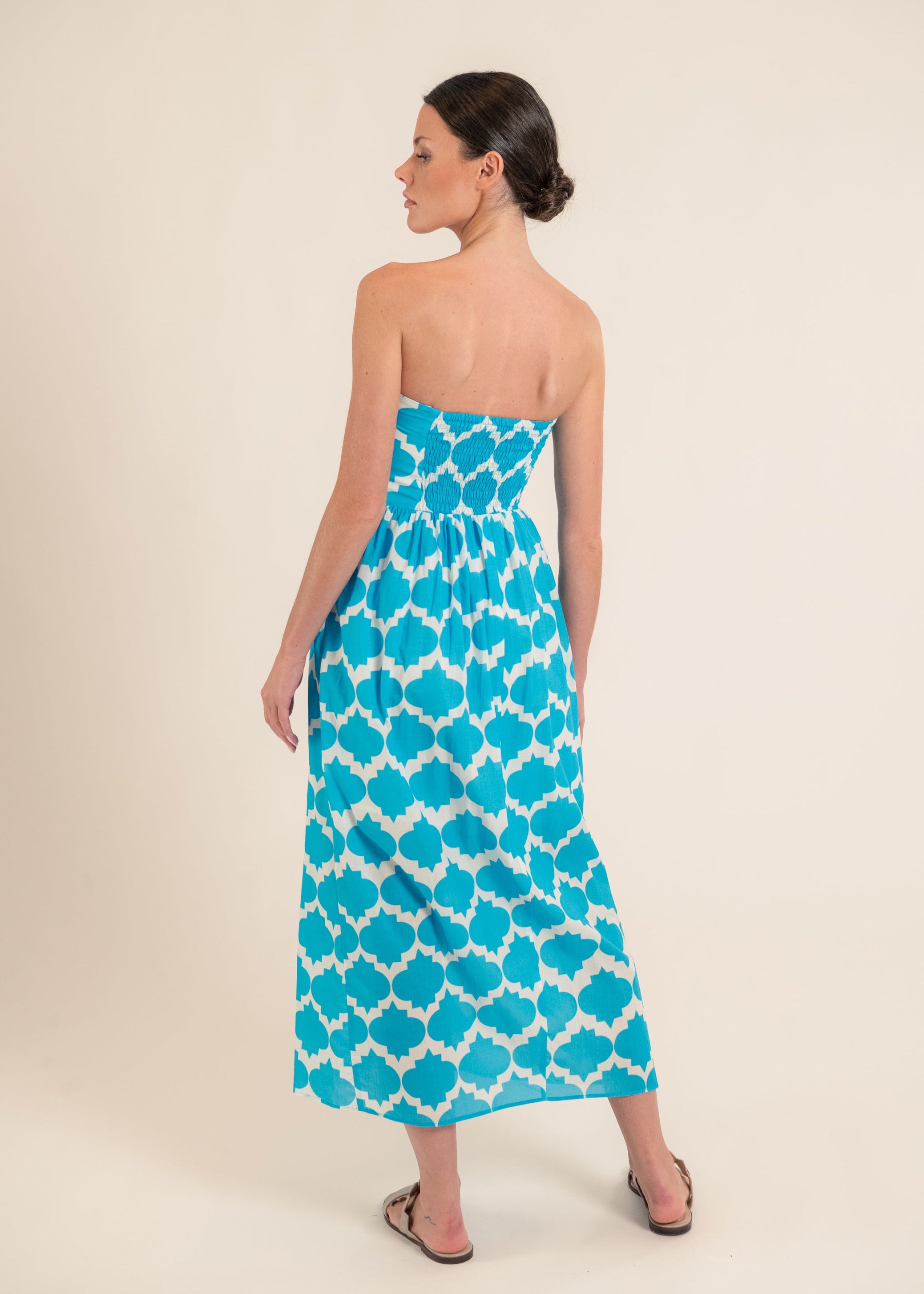 Milli Rombus Sky Blue Dress