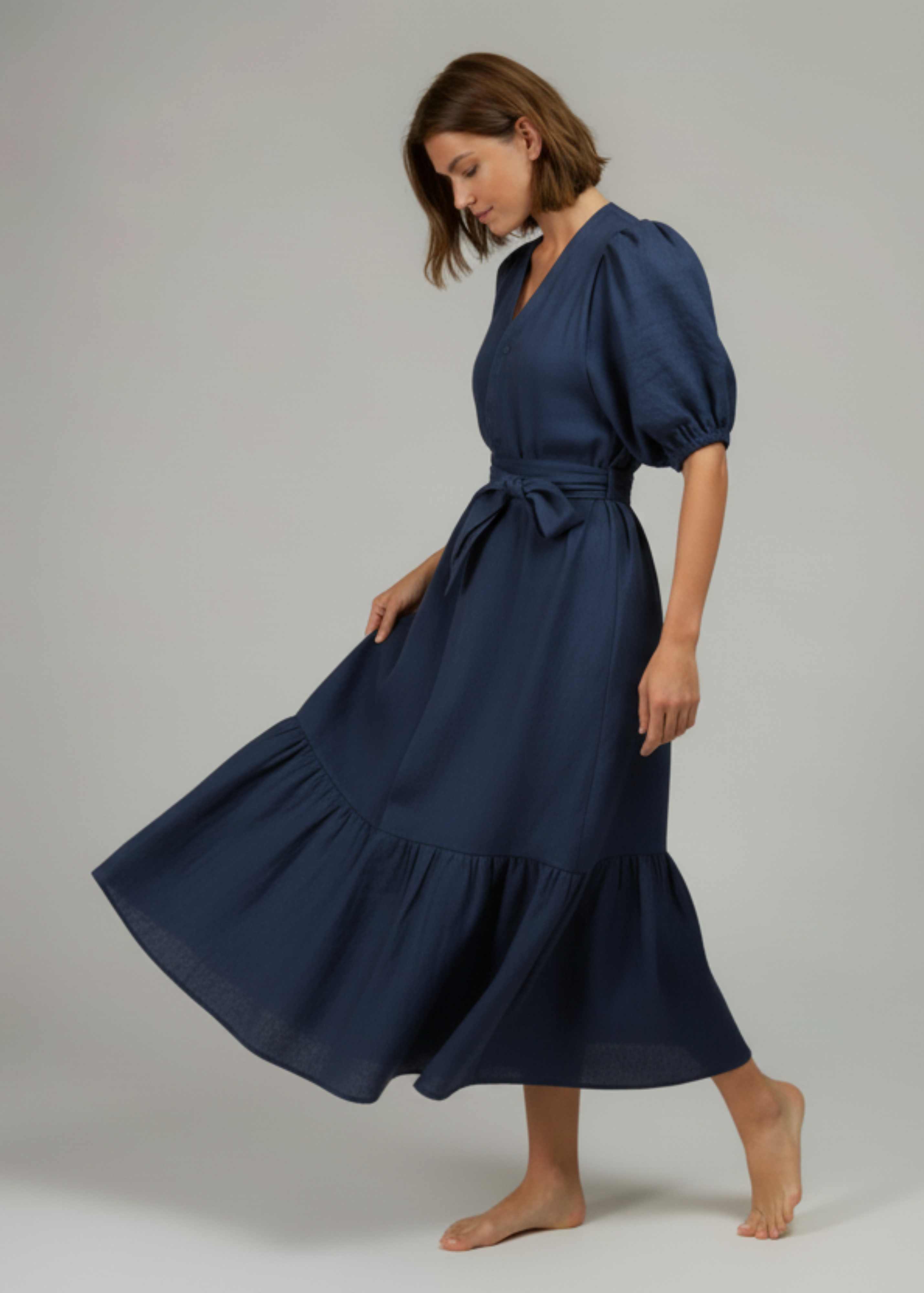 Urca Navy Blue Dress