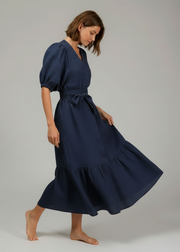 Urca Navy Blue Dress