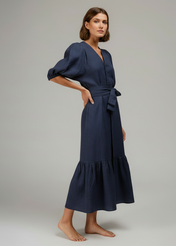 Urca Navy Blue Dress