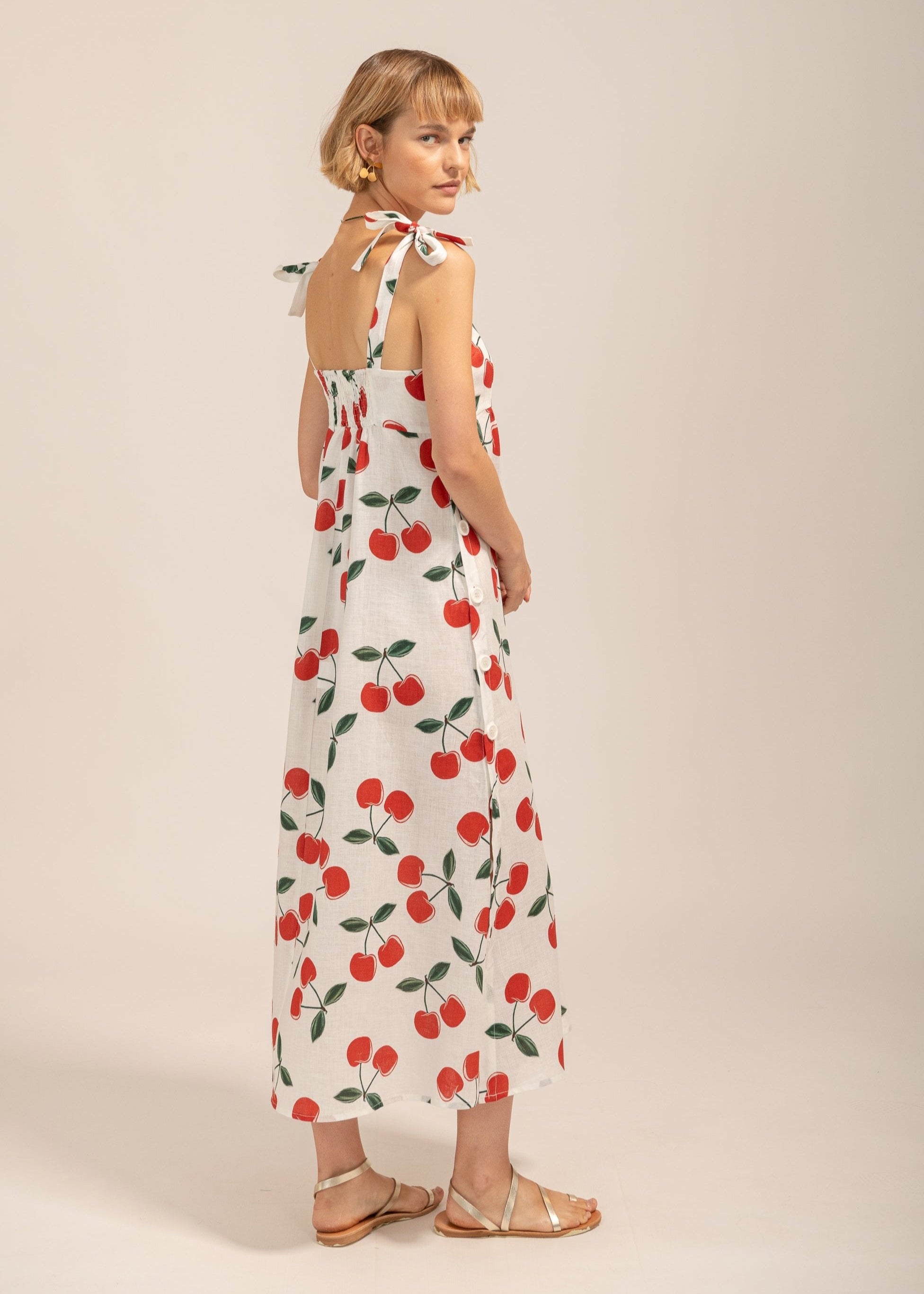 Paty Cherry Long Dress