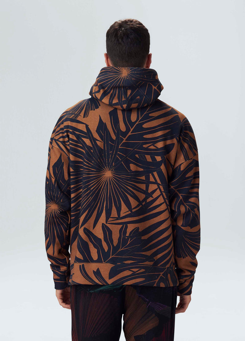 OSKLEN-DARK LEAF TROPI OVER SWEATSHIRT-JUST BRAZIL
