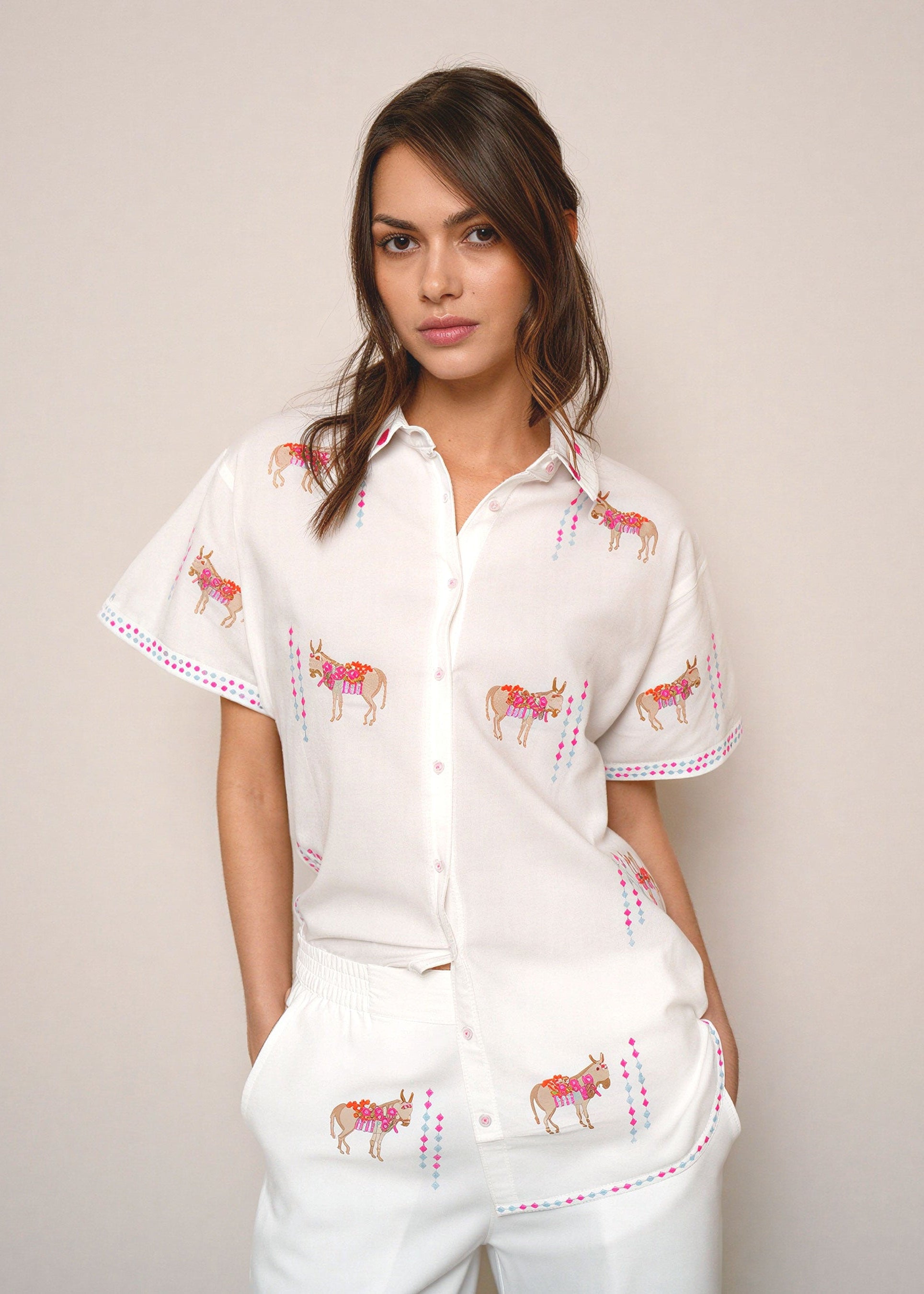 Fig White Donkey Blouse