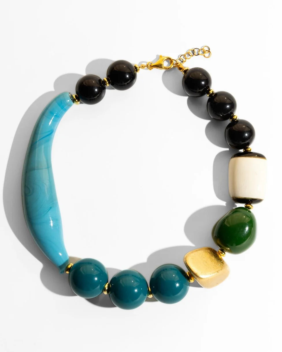 Memphis Necklace Blue