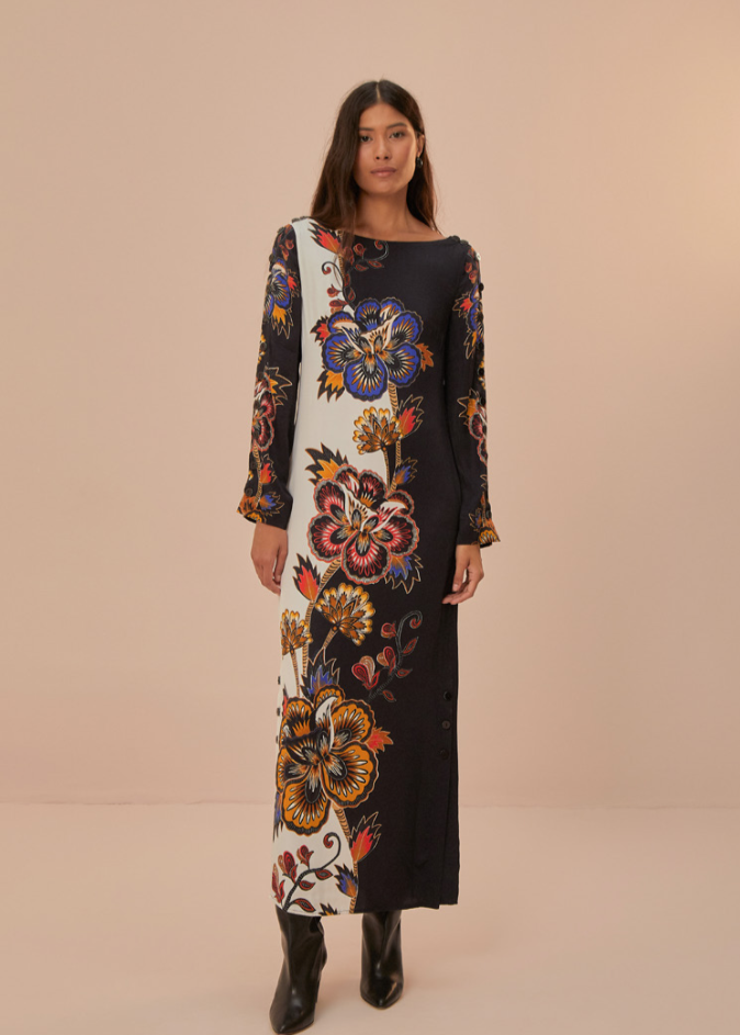Maxi Floral Midi Dress