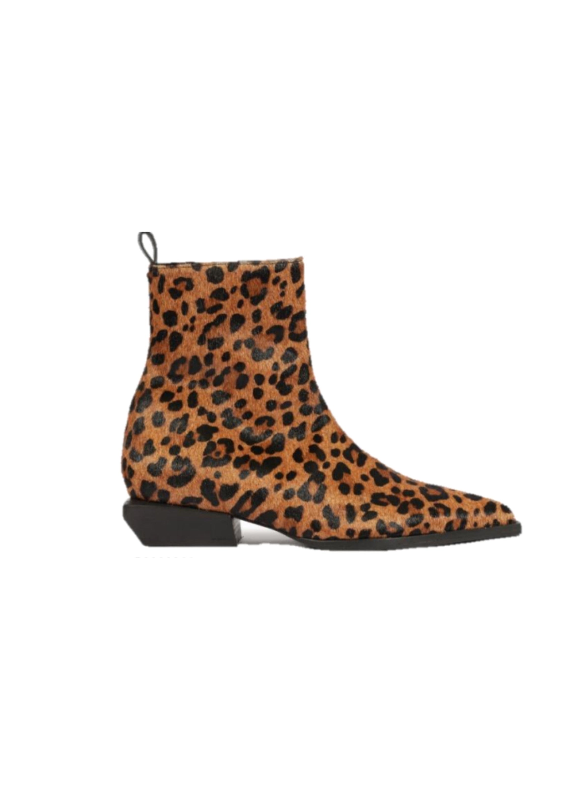 Animal Print Ankle Boots