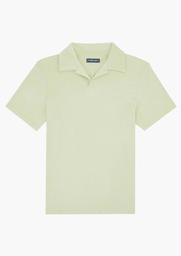 Faustino Terry Polo Cotton Green