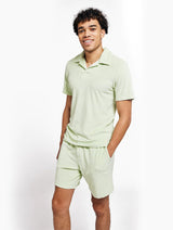 Faustino Terry Polo Cotton Green