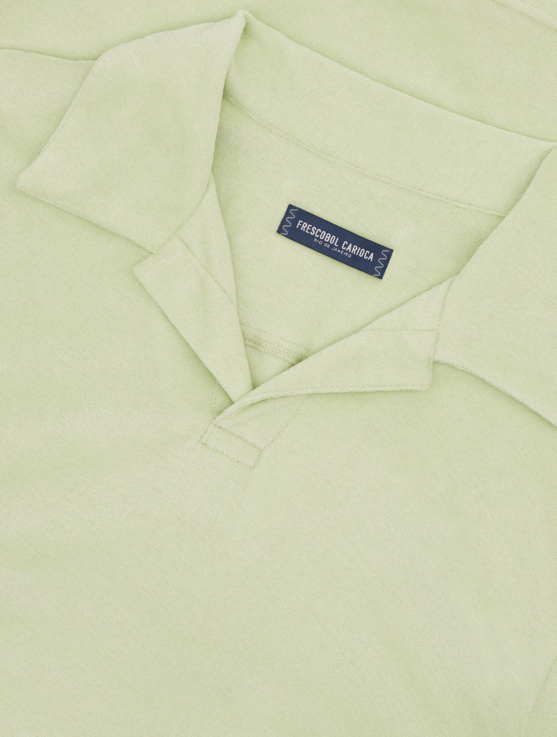 Faustino Terry Polo Cotton Green