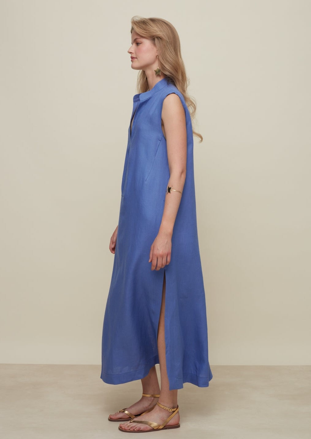 Galeria-Frade Blue Mauve Dress-Justbrazil