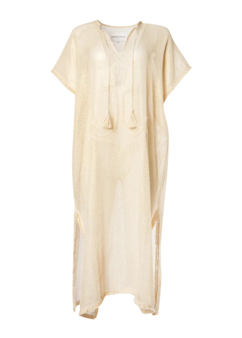 Chrisonisos Long Golden Kaftan