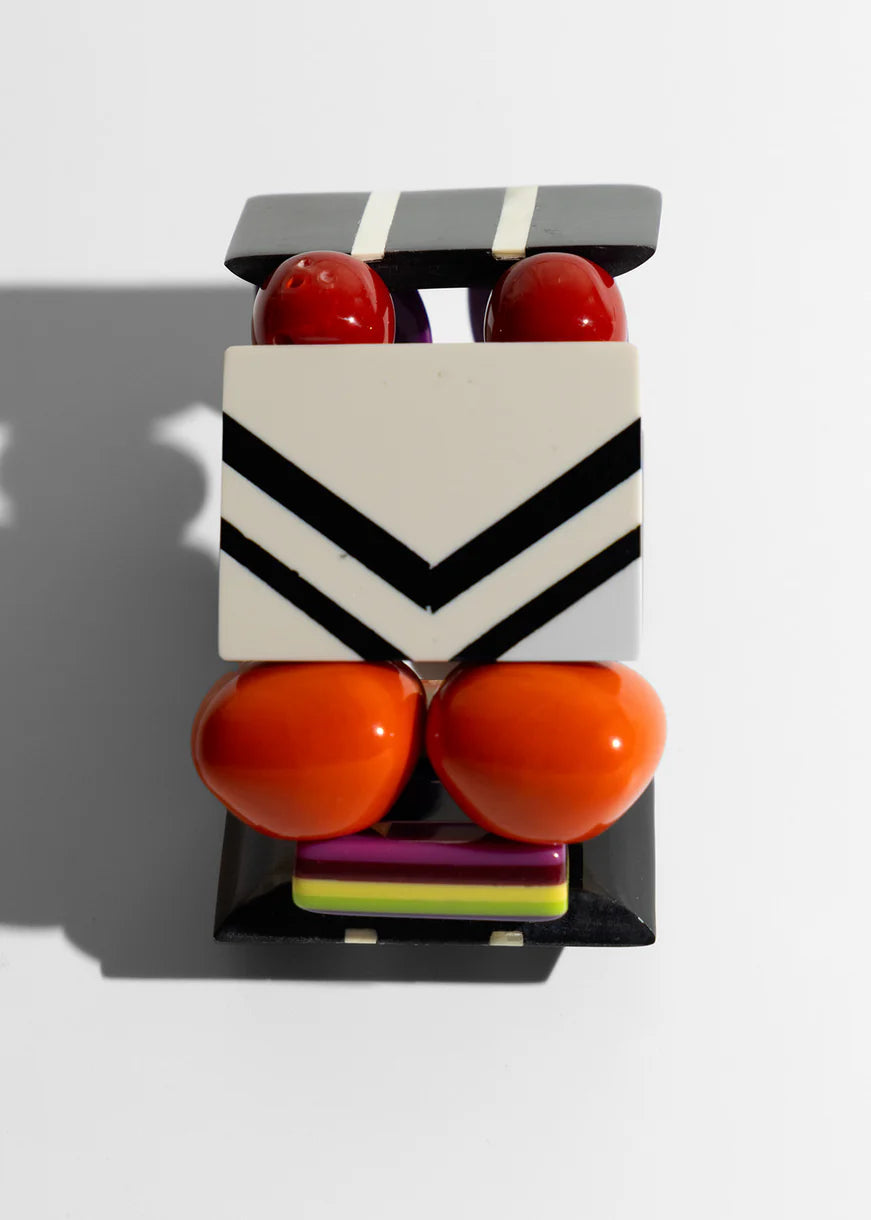 Memphis Bracelet Black And White