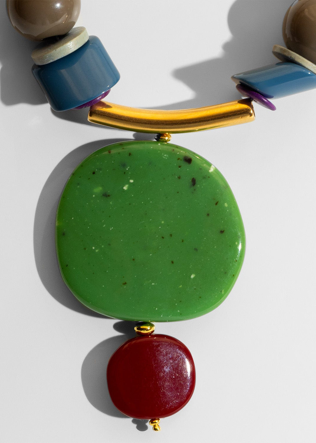 Memphis Short Necklace Grey