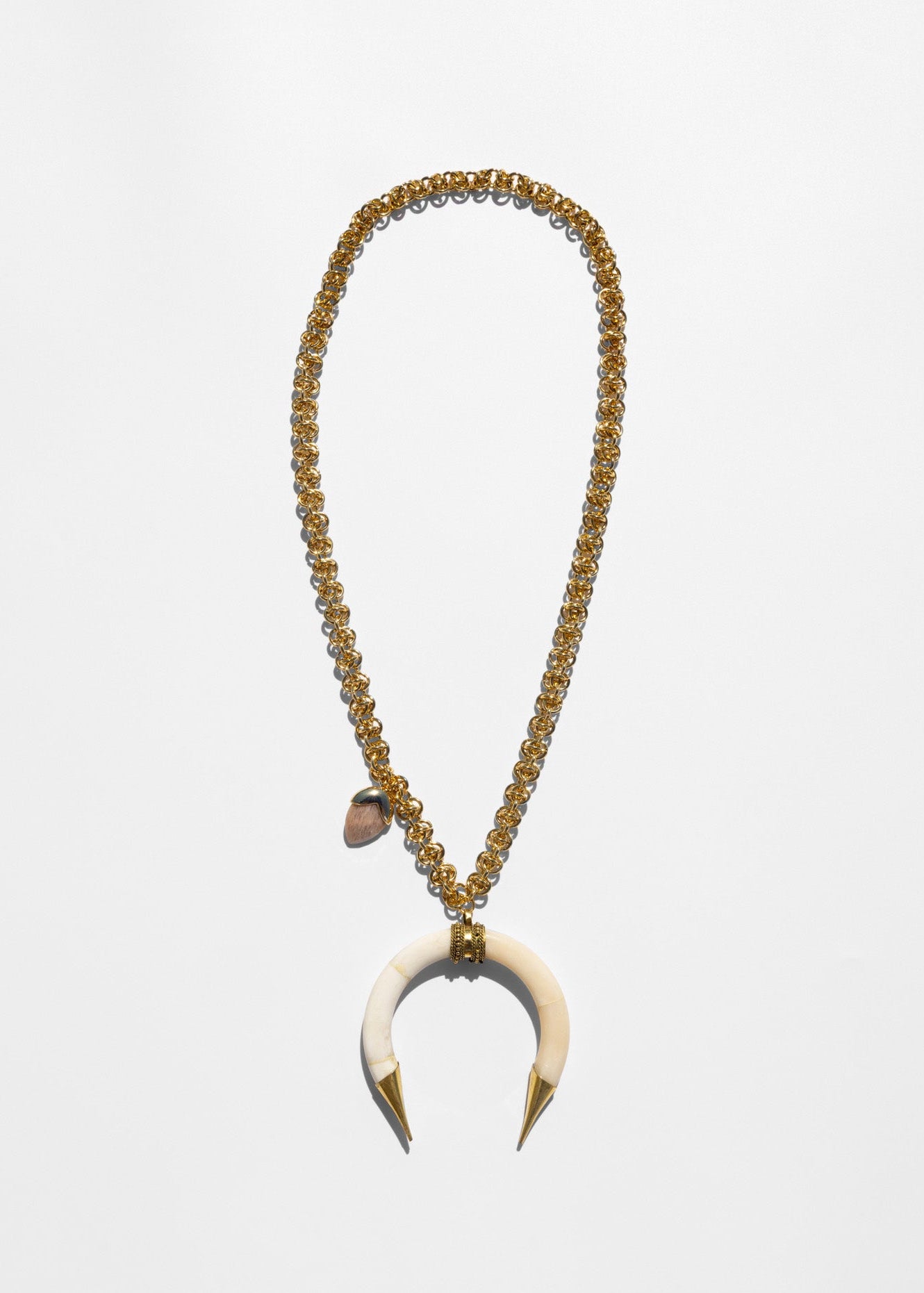 Calypso Carved Bone Jasper Necklace