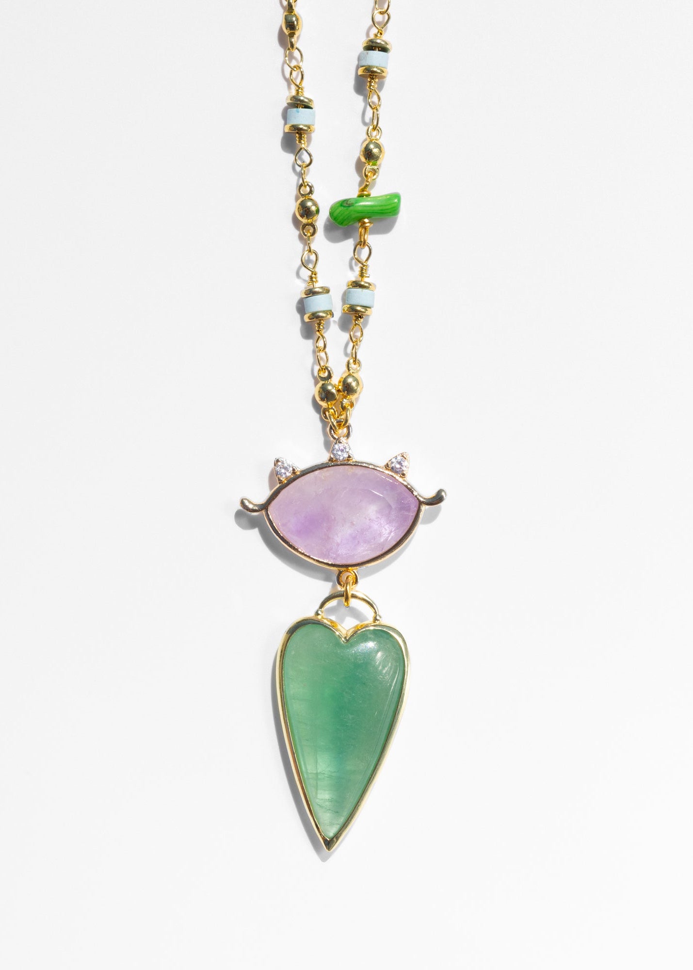 Amore Semiprecious Stones Necklace