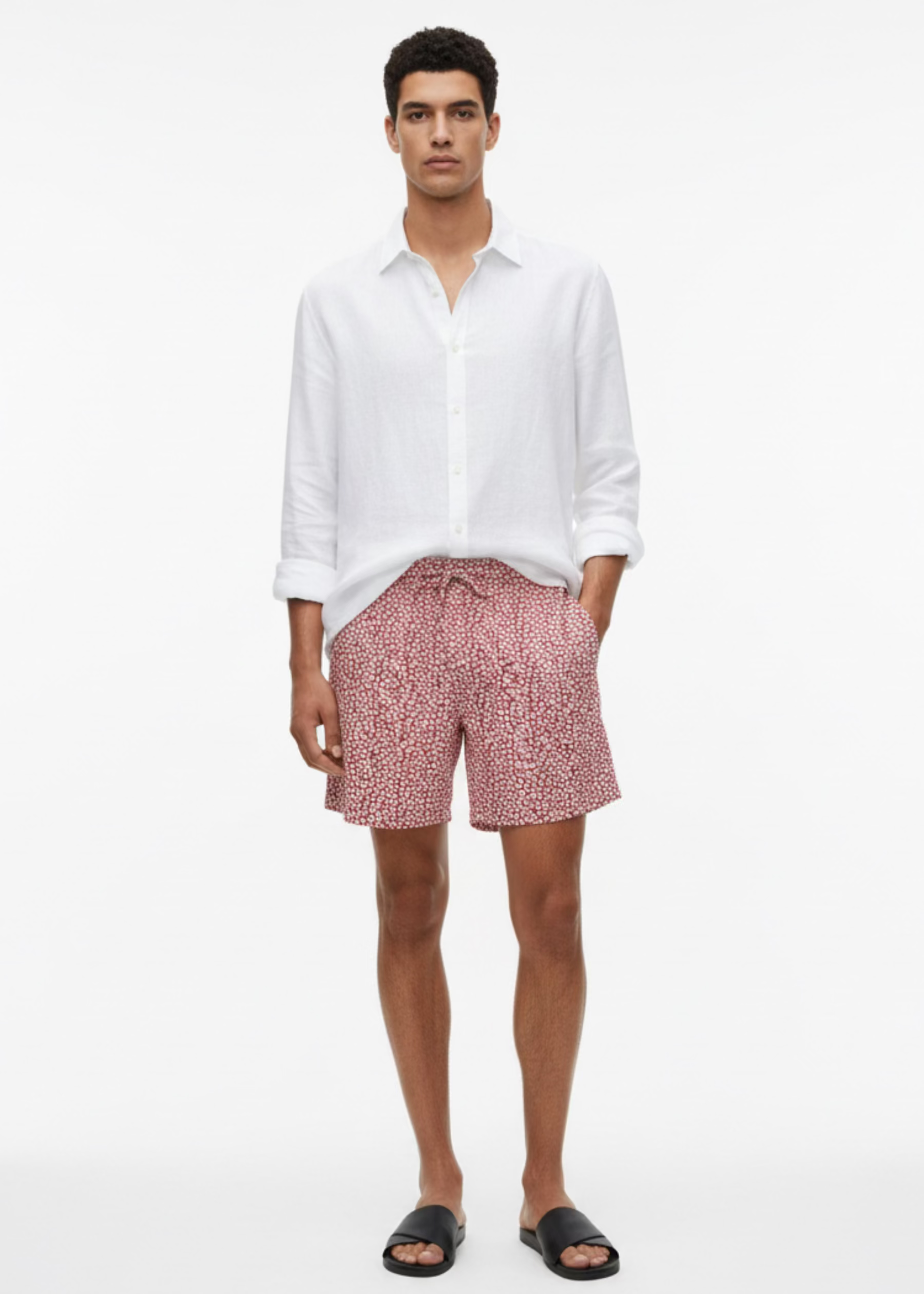 Laos Liberty Red Shorts