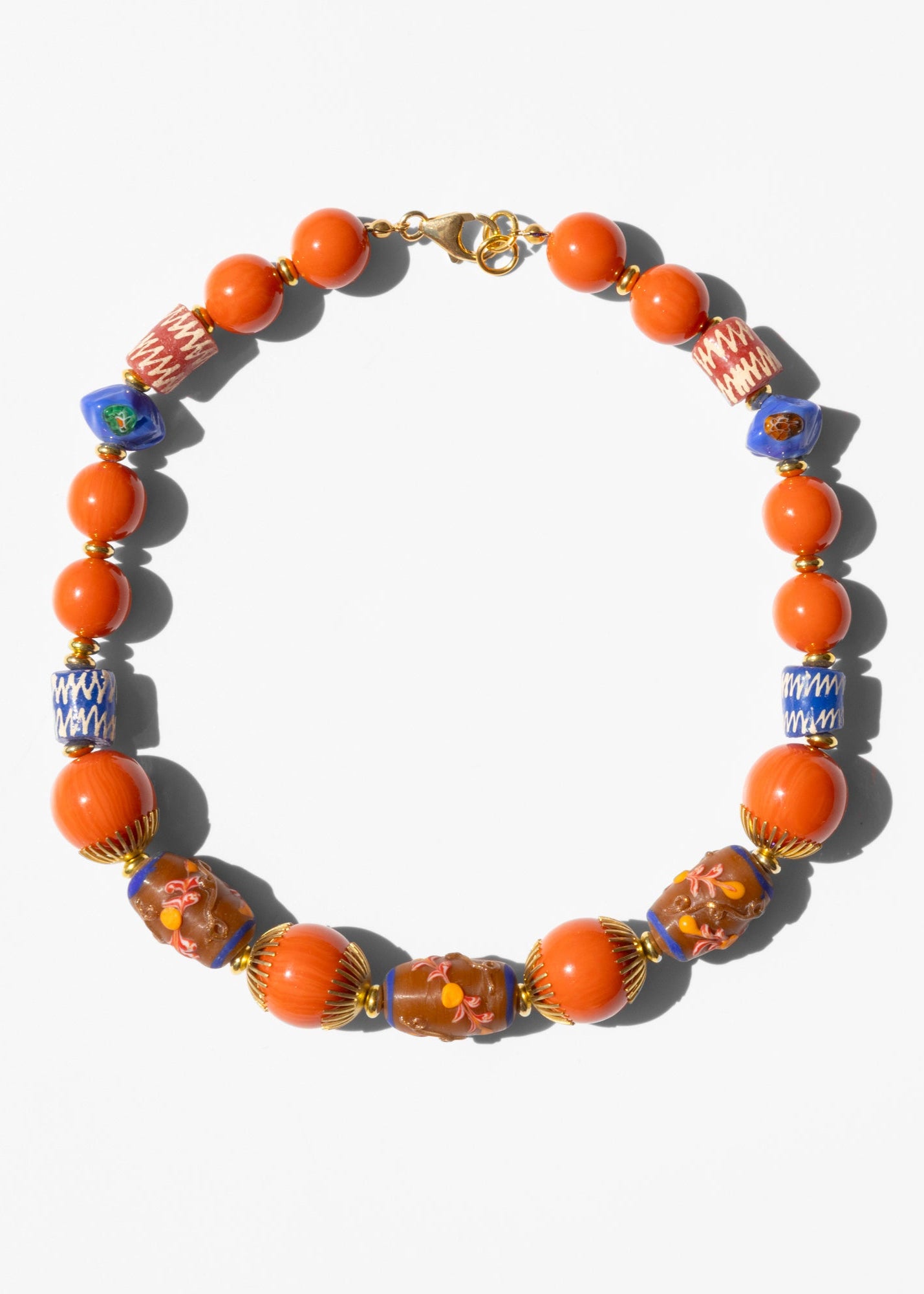 Tutti Frutti Coral Beads Necklace