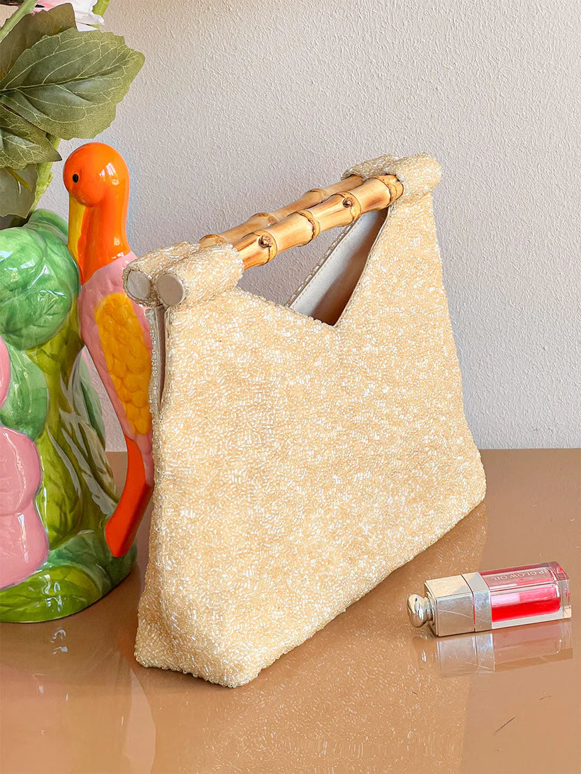 Bamboo Red Elephant Bag