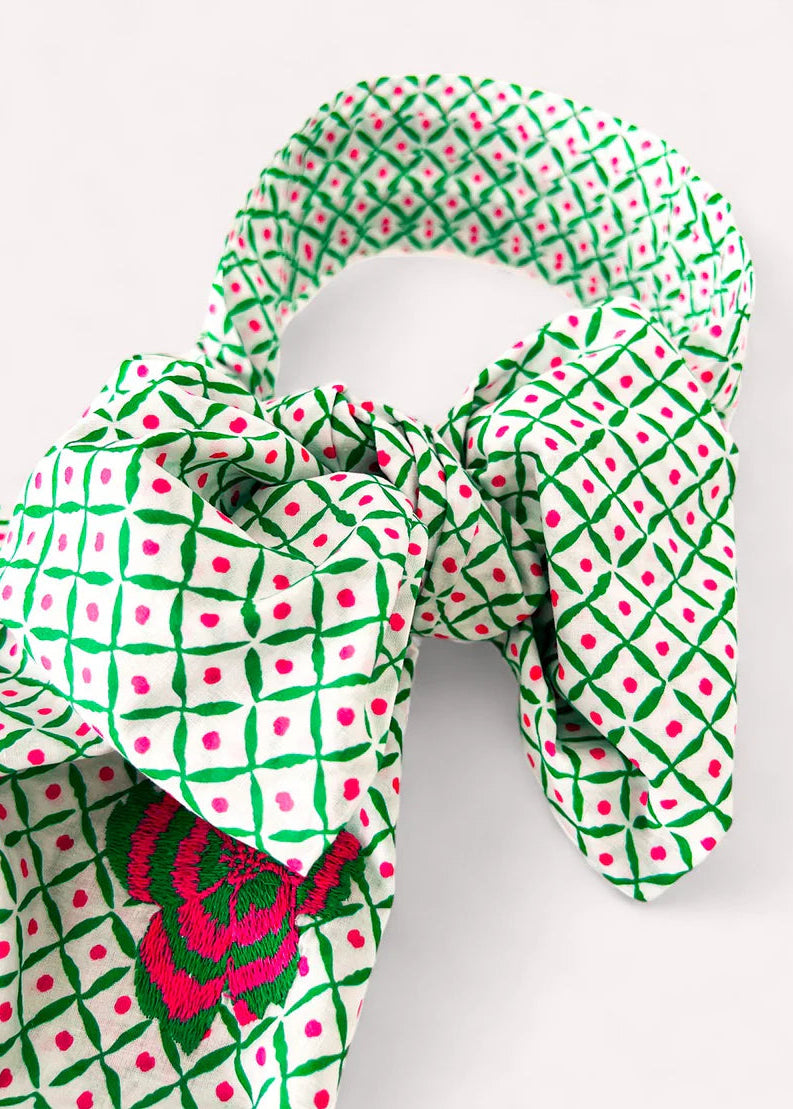 Dotty Emerald Scarf