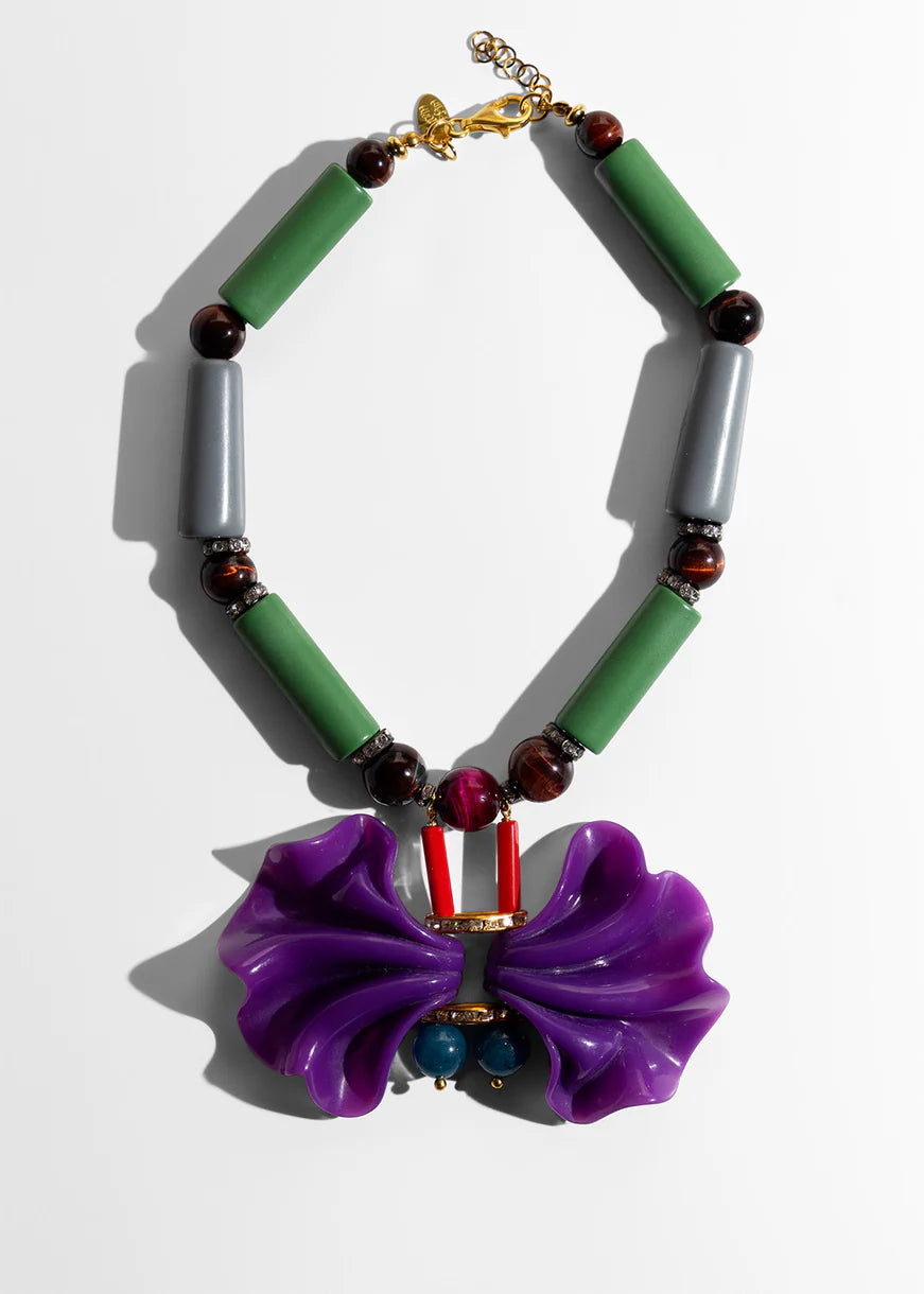 Memphis Short Necklace Violet