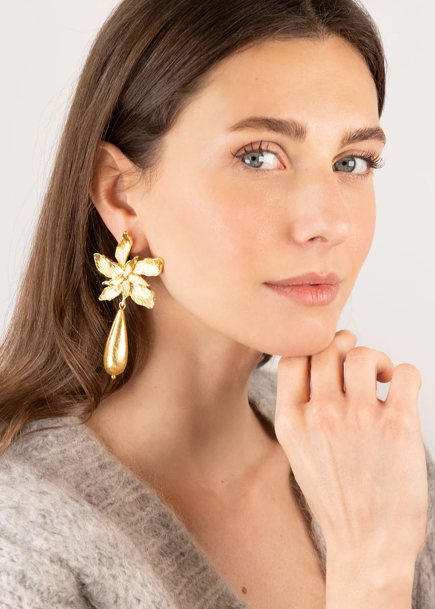 Aurelia Flower Earrings