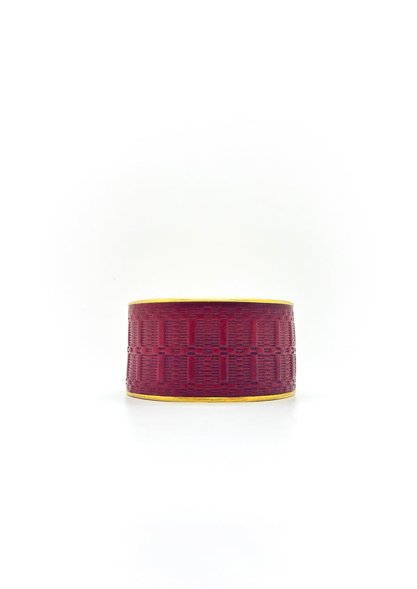 Isias Burgundy Bracelet