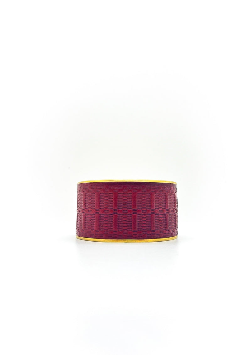 Isias Burgundy Bracelet