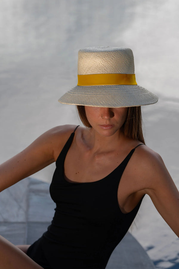 Riviera Mustard Hat