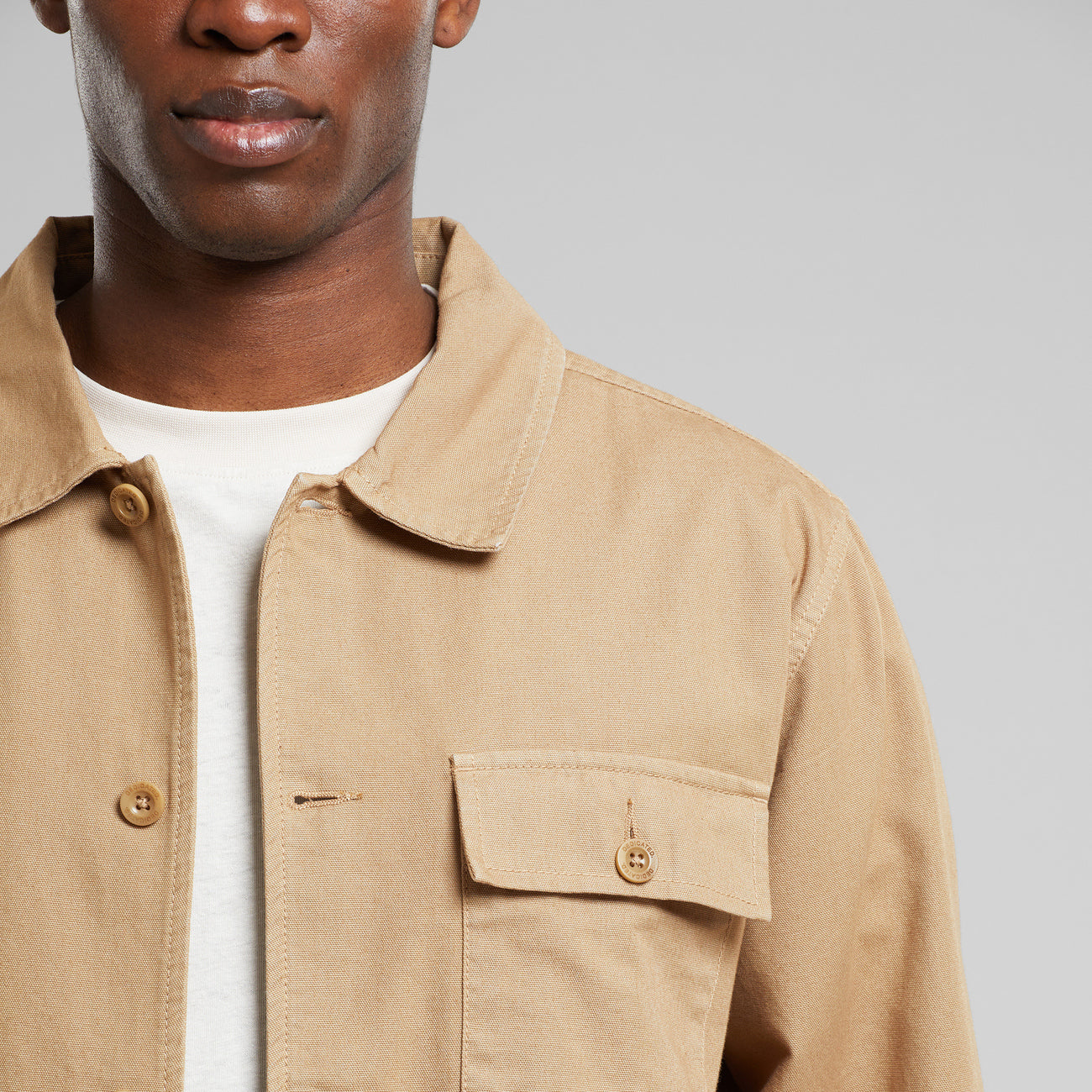 Dedicated-Jacket Kangos Canvas Kelp Beige-Justbrazil