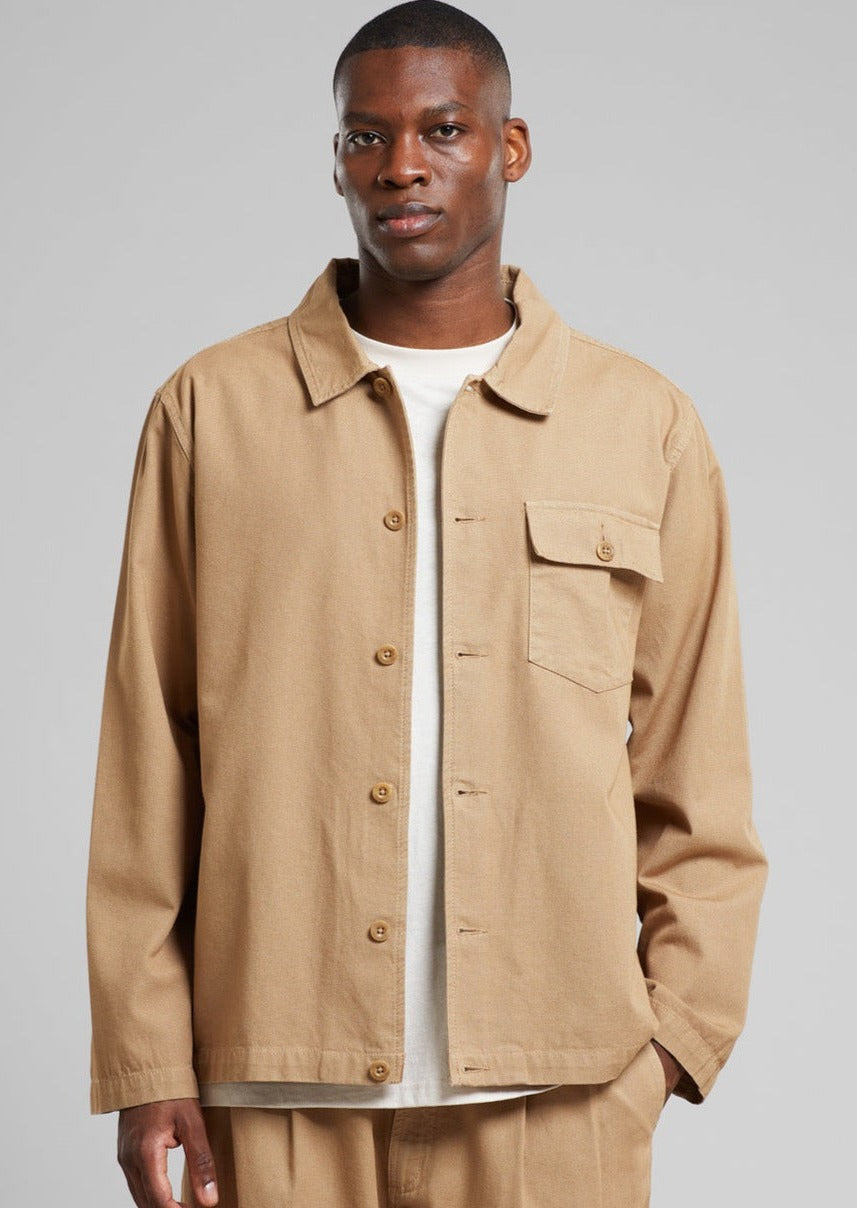 Dedicated-Jacket Kangos Canvas Kelp Beige-Justbrazil