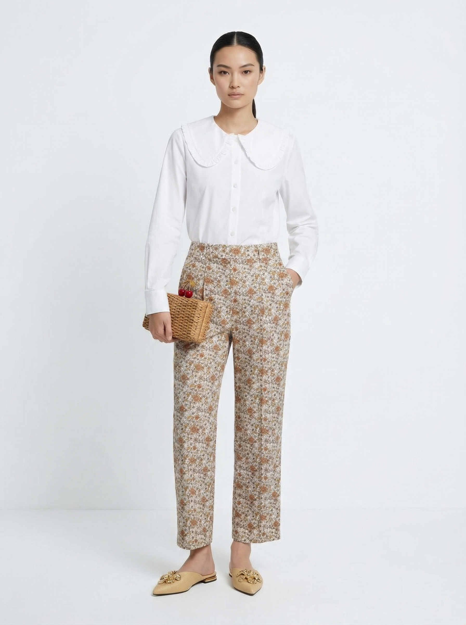 Nubia Liberty Beige Pants