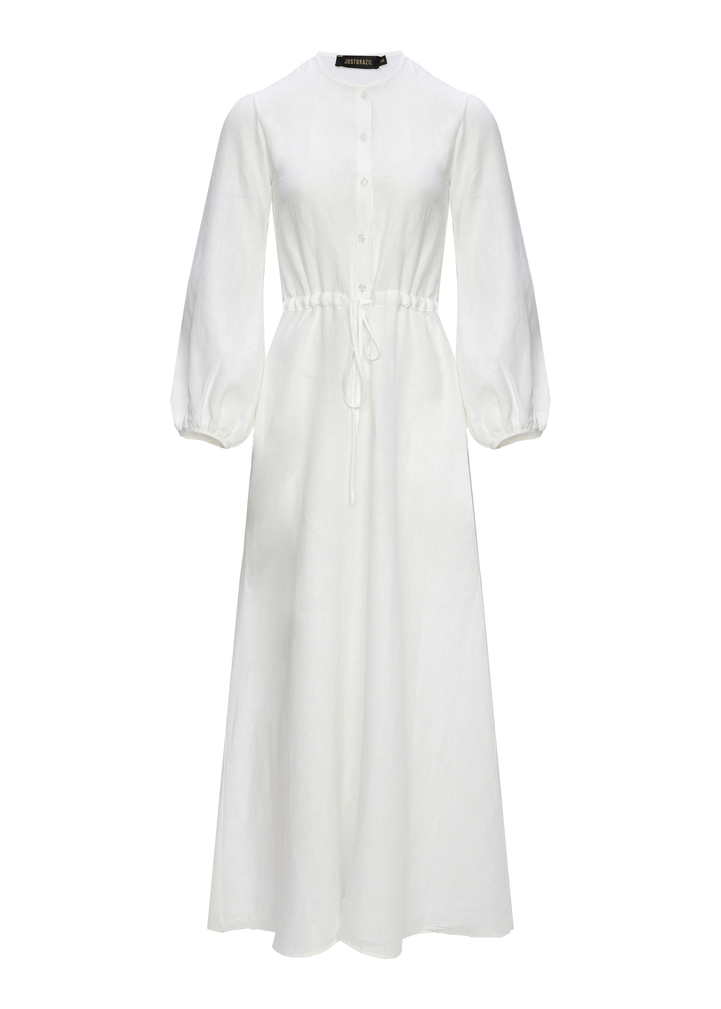 Clover Linen Calipso White Dress