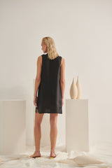 Appeal Black Tunic Dress