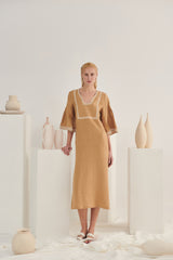 Serenity Sand Midi Dress
