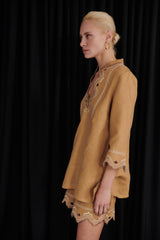 Destiny Beige Shorts