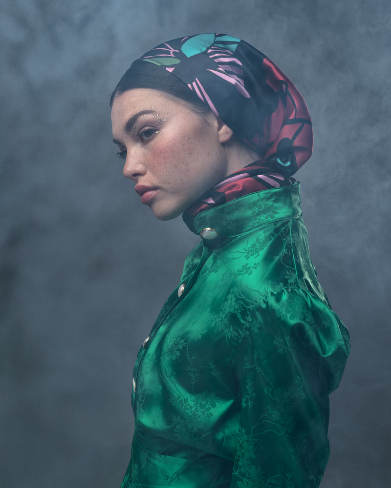 FASHION MADE OF SILK-BAMBI SCARF-JUST BRAZIL