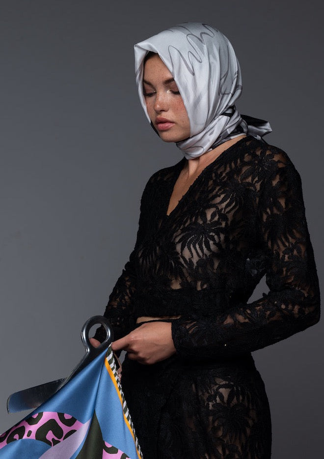 FASHION MADE OF SILK-UGLY DUCHLING SCARF-JUST BRAZIL