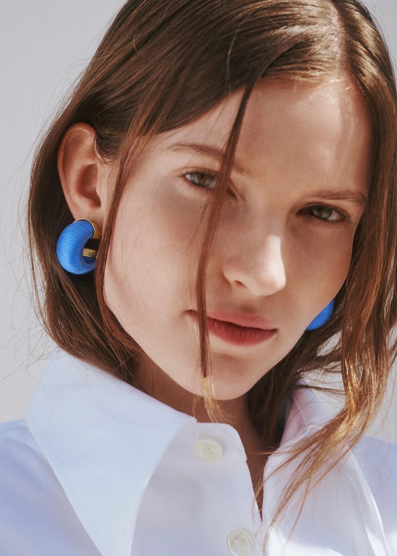 Aegean Blue Noma Hoops