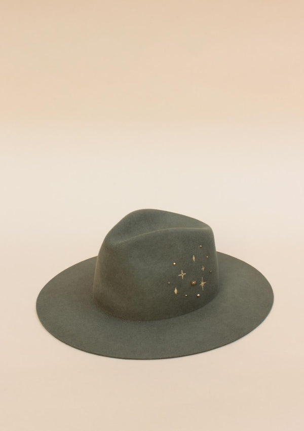 Luna Olive Hat