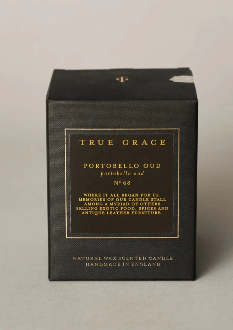 True Grace-Portobello Oud Classic Candle-JustBrazil