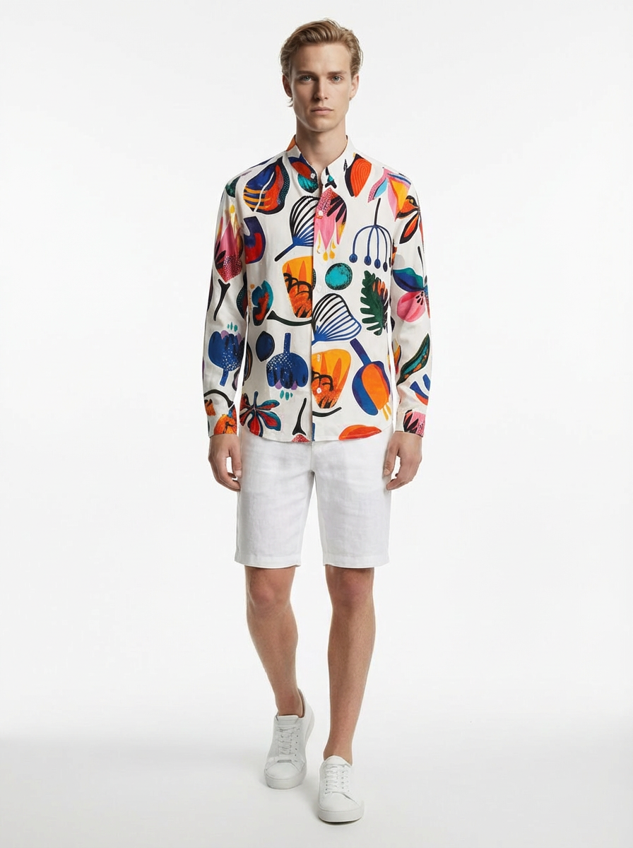 Mao Floral Shirt
