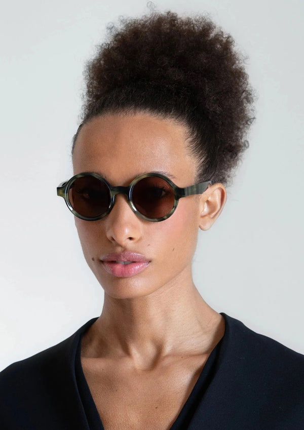 Lapima-Marie Forest Solid Sunglasses-Justbrazil