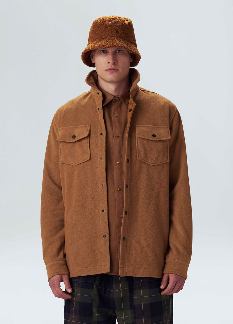 Men’s Fleece Shirt Jacket Trkk