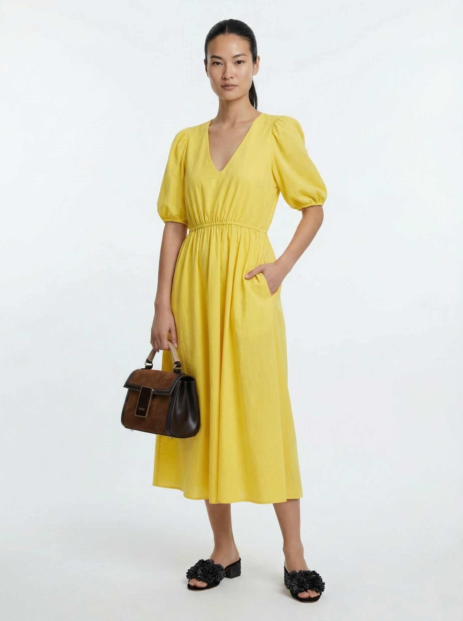 Miranda Yellow Dress